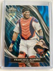 Francisco Alvarez [Blue Refractor] #2 Baseball Cards 2024 Topps Chrome Black Prices