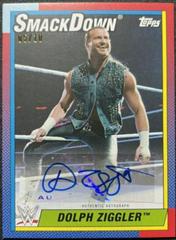 Dolph Ziggler [Red] #A-DZ Wrestling Cards 2021 Topps Heritage WWE Autographs Prices