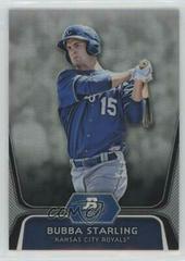 Bubba Starling #BPP100 Baseball Cards 2012 Bowman Platinum Prospects Prices