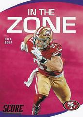 Nick Bosa Football Cards 2020 Panini Score in the Zone Prices