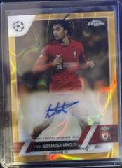 Trent Alexander Arnold #CA-TA Soccer Cards 2022 Topps Chrome UEFA Club Competitions Autographs Prices