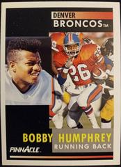 Bobby Humphrey #340 Football Cards 1991 Pinnacle Prices