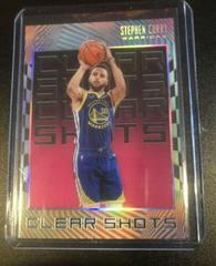 Stephen Curry [Pink] #9 Basketball Cards 2019 Panini Illusions Clear Shots Prices