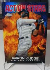Aaron Judge [Red] Baseball Cards 2023 Topps Chrome Update Action Stars Prices