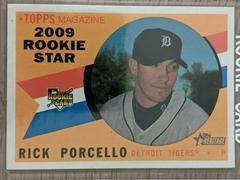 Rick Porcello Baseball Cards 2009 Topps Heritage Prices