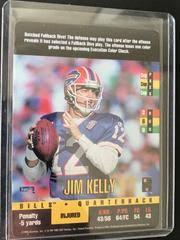 Jim Kelly Football Cards 1995 Panini Donruss Red Zone Prices
