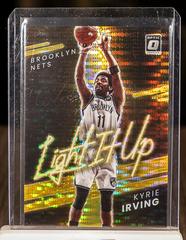 Kyrie Irving [Gold Pulsar] #1 Basketball Cards 2021 Panini Donruss Optic Light It Up Prices