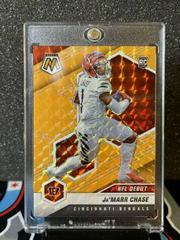 Ja'Marr Chase [Orange Fluorescent] #247 Football Cards 2021 Panini Mosaic Prices