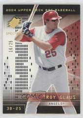 Troy Glaus Baseball Cards 2004 Spx Prices