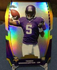 Teddy Bridgewater [Red Refractor] #TB Football Cards 2014 Topps Chrome Rookie Die-Cut Prices