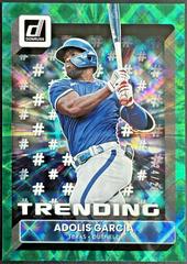 Adolis Garcia [Green] #T-9 Baseball Cards 2022 Panini Donruss Trending Prices