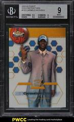 Carmelo Anthony [Gold Refractor] Basketball Cards 2002 Finest Prices