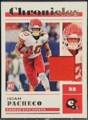 Isiah Pacheco [Jersey] #36 Football Cards 2022 Panini Chronicles Prices