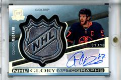 Connor McDavid Hockey Cards 2020 Upper Deck The Cup Glory Autographs Prices
