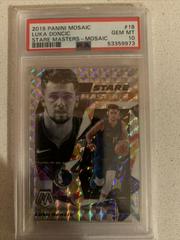 Luka Doncic #18 Basketball Cards 2019 Panini Mosaic Stare Masters Prices