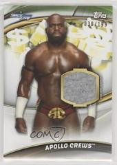 Apollo Crews Wrestling Cards 2019 Topps WWE Money in the Bank Shirt Relics Prices