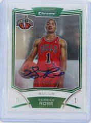 Derrick Rose [Autograph Refractor] #151 Basketball Cards 2008 Bowman Chrome Prices