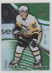 Sidney Crosby [Emerald] Hockey Cards 2020 Upper Deck Triple Dimensions Reflections Prices