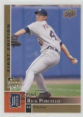 Rick Porcello #389 Baseball Cards 2009 Upper Deck First Edition Prices