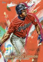 Francisco Lindor [Orange] #13 Baseball Cards 2020 Topps Inception Prices