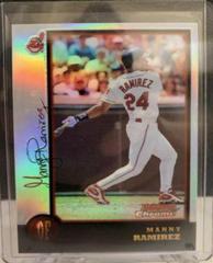 Manny Ramirez [Refractor] #284 Baseball Cards 1998 Bowman Chrome Prices
