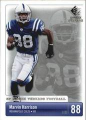 marvin harrison #46 Football Cards 2007 SP Rookie Threads Prices