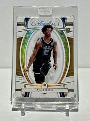 AJ Griffin [Gold] #8 Basketball Cards 2022 Panini Flawless Collegiate Prices