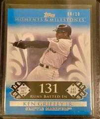Ken Griffey Jr. [10 RBI] Baseball Cards 2007 Topps Moments & Milestones Prices