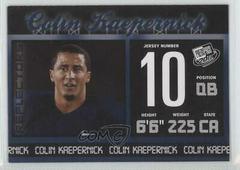 Colin Kaepernick [Reflectors] #24 Football Cards 2011 Press Pass Prices