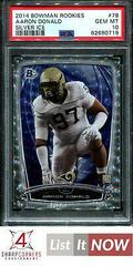 Aaron Donald [Silver Ice] #78 Football Cards 2014 Bowman Rookies Prices