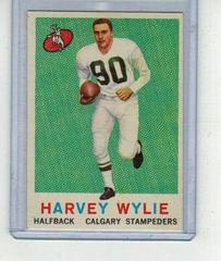 Harvey Wylie #27 Football Cards 1959 Topps CFL Prices