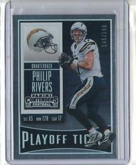 Philip Rivers [Playoff Ticket] #10 Football Cards 2015 Panini Contenders Prices