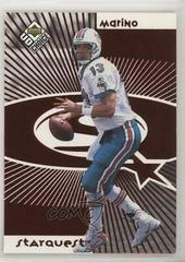 Dan Marino [Red] Football Cards 1998 Upper Deck UD Choice Starquest Prices