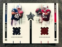 Anquan Boldin, Bryant Johnson [Jersey] #291 Football Cards 2003 Leaf Rookies & Stars Prices