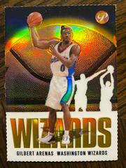 Gilbert Arenas Gold Refractor #83 Basketball Cards 2003 Topps Pristine Prices