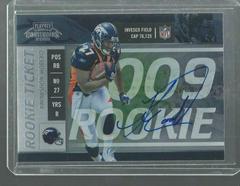 Knowshon Moreno [Autograph] #108 Football Cards 2009 Playoff Contenders Prices