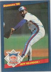 Jeff Reardon #33 Baseball Cards 1986 Donruss All Stars Prices