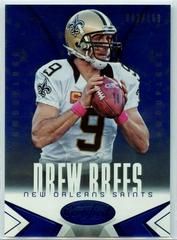 Drew Brees [Blue Camo] #60 Football Cards 2014 Panini Certified Prices