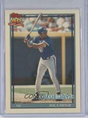 Joe Carter Baseball Cards 1991 Topps Traded Tiffany Prices