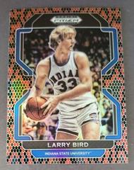 Larry Bird [Venom] Basketball Cards 2022 Panini Prizm Draft Picks Prices