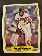 Angel Moreno #469 Baseball Cards 1982 Fleer Prices