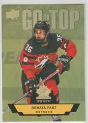 Renata Fast Hockey Cards 2023 Upper Deck Team Canada Juniors Go To The Top Prices