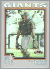 AJ Pierzynski Baseball Cards 2004 Topps Chrome Traded Prices