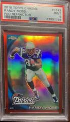 Randy Moss [Red Refractor] #C143 Football Cards 2010 Topps Chrome Prices