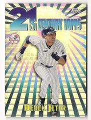 Derek Jeter Baseball Cards 1999 Topps 21st Century Prices