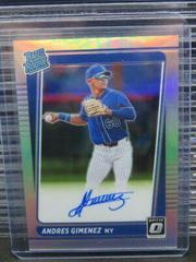 Andres Gimenez [Holo] #RRS-AG Baseball Cards 2021 Panini Donruss Optic Rated Rookie Signatures Prices