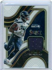DK Metcalf [White Prizm] Football Cards 2020 Panini Select Swatches Prices