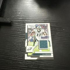 A. J. Brown #TH-28 Football Cards 2022 Panini Donruss Threads Prices