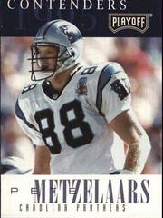 Pete Metzelaars Football Cards 1995 Playoff Contenders Prices