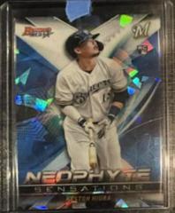 Keston Hiura [Atomic Refractor] #NS-6 Baseball Cards 2019 Bowman's Best Neophyte Sensations Prices